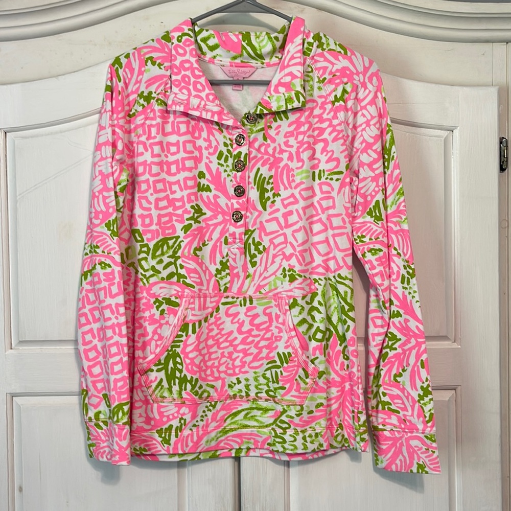 Lilly Pulitzer captain popover